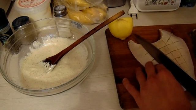 Маринованная камбала на сковороде