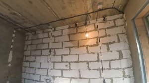 Электромонтаж в двухэтажном доме.