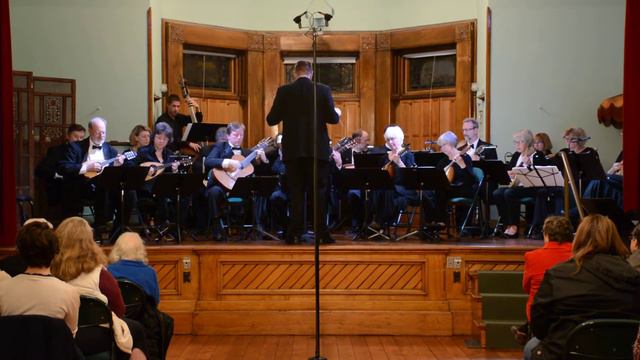 Kalamazoo Mandolin & Guitar Orchestra plays Sky Colored Lake смотреть онлайн