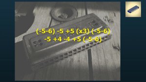 Lesson 101 HARMONICA C - Ennio Morricone (Man with a harmonica) - Easy Tabs
