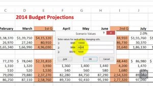 69    Data Analysis & Using Scenario Manager   Microsoft Excel 2016 Beginner Course