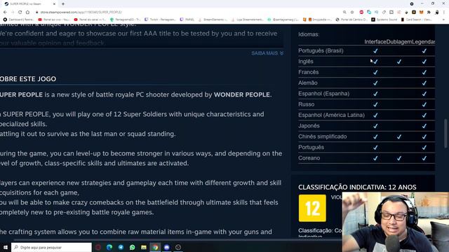 NOVO BATTLE ROYALE - SUPER PEOPLE | LANÇAMENTO GLOBAL NA STEAM EM BREVE | TRADUÇÃO PT-BR | DOWNLOAD смотреть онлайн