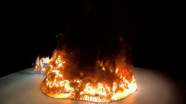 ? STEEL WOOL VOLCANO Satisfying Fiery Burn смотреть онлайн