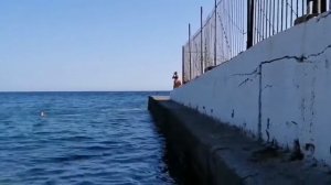 Крым, Гаспра, Мисхор пляж Русалка.