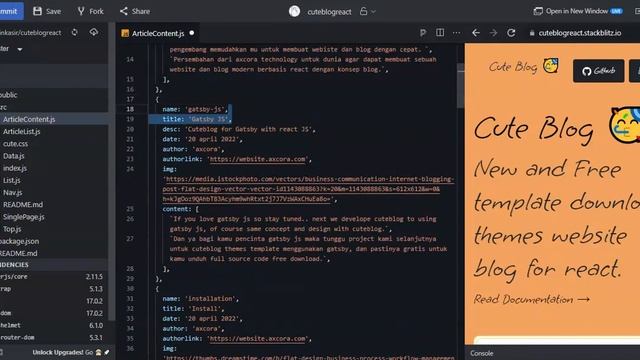 free react helmet seo cuteblog website blog sourcecode gratis смотреть онлайн