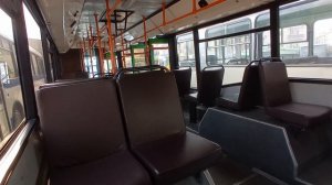 Обзор зелёного автобуса МАЗ-103 и информатор Данченко в автобусе (Маршрут: 112с)