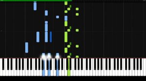 Croatian Rhapsody (Easy Version) - Maksim Mrvica | Piano Tutorial | Synthesia | How to play