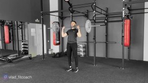 Жим штанги над головой стоя – техника выполнения