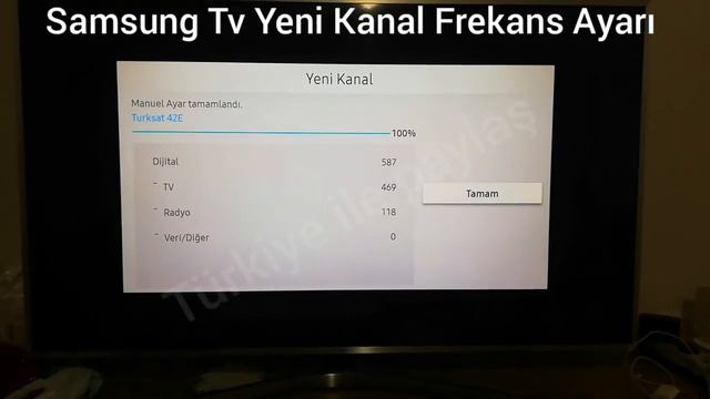 Samsung Tv Yeni Kanal Frekans Ayarı смотреть онлайн