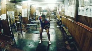 Обязательная разминка с гирей!