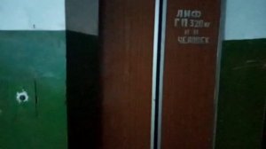 Старый лифт МЛЗ 1985, г/п - 320 кг, по адресу: Гагарина 55 "А", подъезд 2