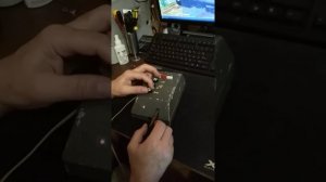 Электронный ключ, телеграфный.