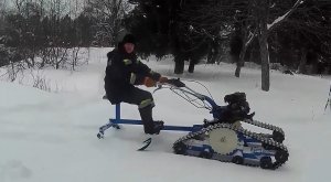 20 км наездили на ДВУХ ГУСЕНИЦАХ.mp4