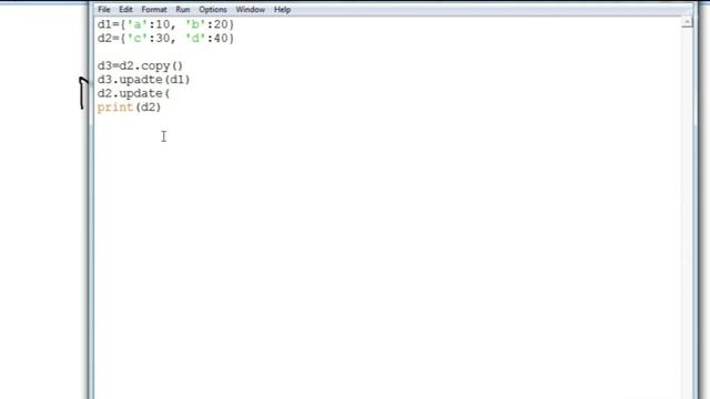 Python: Merging two Dictionaries in python, with code and inbuilt method .very important program