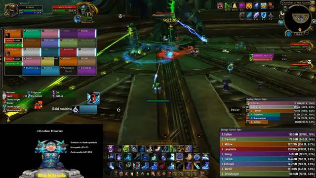 Tomb of Sargeras- Normal Fallen Avatar(Frost Mage PoV) 7.2.5 смотреть онлайн