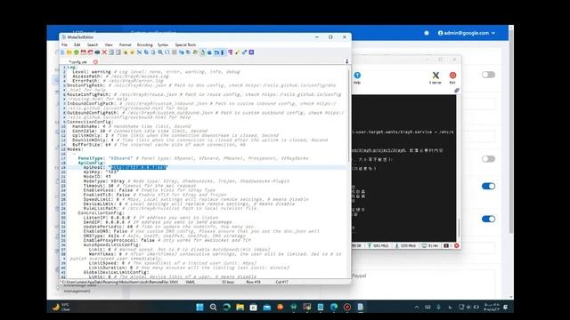 اتصال سرور نود به پنل v2board смотреть онлайн