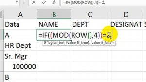 Excel offset dynamic range