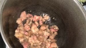 Печень и легкие в казане