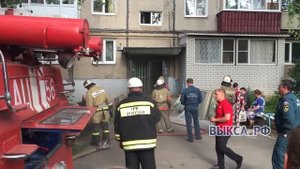 Выкса.РФ: Пожар в Гоголя, 21