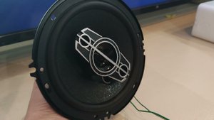 Pioneer TS-A1695S от усилителя Sony XM-552ZR