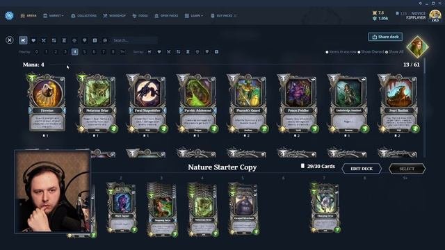 GODS UNCHAINED КАК ИГРАТЬ И КАК СОБРАТЬ КОЛОДУ - Советы по F2P