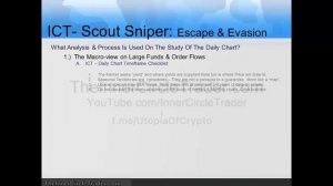 ICT Forex - Scout Sniper              Часть 8                  ICT НА РУССКОМ