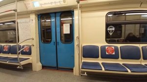 БКЛ. Поездка на поезде Ока "Баклажан" от Савеловской до Хорошевской