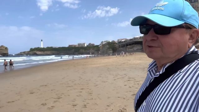 Биарриц- самый дорогой курортный город во Франции . Сёрфинг, красивые француженки, русская церковь. смотреть онлайн