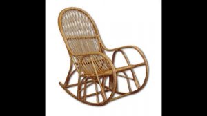 Плетение кресла качалки из лозы