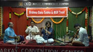 Brahma Gana Sabha & BGS Trust - V.K. Raman Flute