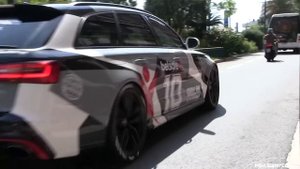 Jon Olsson's Gumball 3000 Audi RS6 w/ Milltek Exhaust in Monaco | BRUTAL SOUNDS!