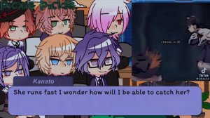 ||🌷🦋Diabolik lovers react to Yui's cousin as Kanao||Gacha art||Demon slayer✨🌼||