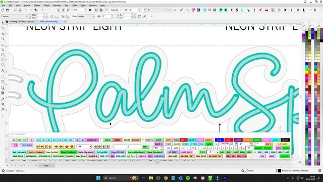 VBA Macros - A New Macro For Working With Neon LED Strips and Vectors
