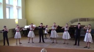 J.Brahms - Hungarian Dance No.5. И.Брамс "Венгерский танец №5" Исполняет ансамбль "Камертон"