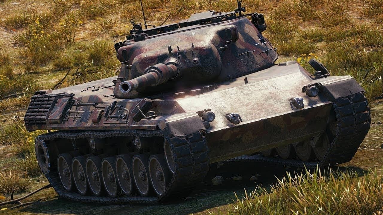 World of Tanks. Leopard 1.