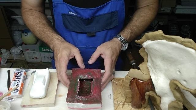 Силиконовая форма из строительного герметика. Эксперименты продолжаются.