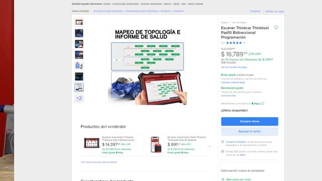 Thinkcar Thinktool Pad10 Scanner Unboxing & Review смотреть онлайн