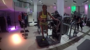 Тренеровка в фитнес-клубе