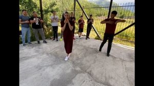 Новая Аварская Лезгинка зажигательная танец - Парни в горах танцуют лезгинку 2023