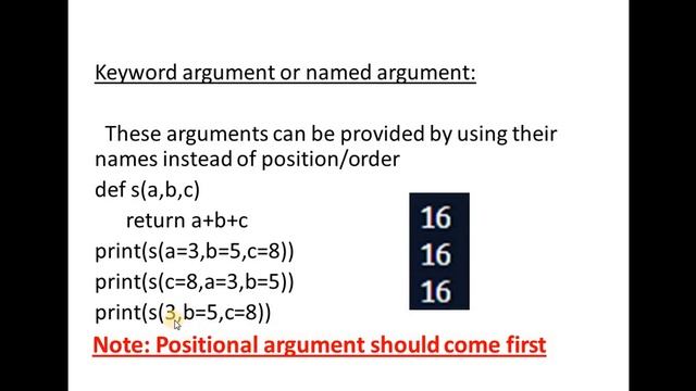 Types of arguments in Python : Class XII Computer Science | positional argument | Default Argument