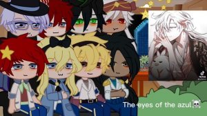 Twisted Wonderland react to F!yn as sucroce,kiana(GC)||ahiko||