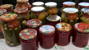 Компот из КИЗИЛА и мои ЗАГОТОВКИ  на Зиму