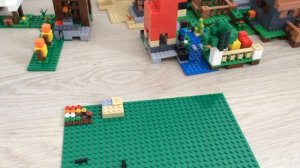 3 набора Лего Майнкрафт