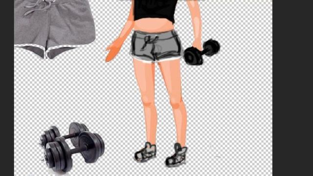 Процесс рисования спортивного лука на аватаре /Аватария смотреть онлайн