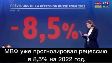 На французском телевидении с ужасом обсуждают нулевые результаты санкций против России