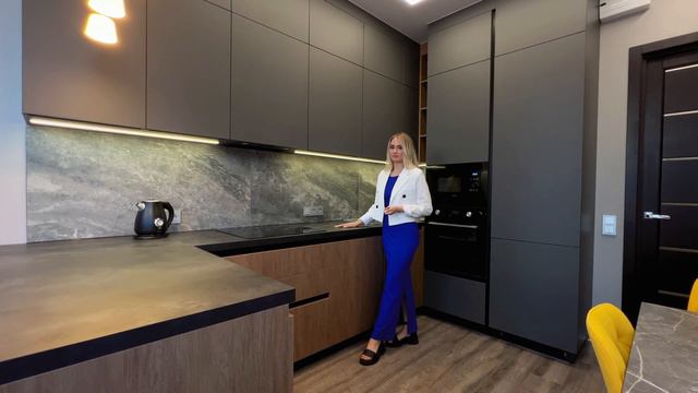 КУХНЯ С ФАСАДАМИ AGT И МЕБЕЛЬ ИЗ EGGER. Детальный обзор с ценами смотреть онлайн