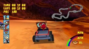 Woody Woodpecker Racing PS1 Gameplay HD (ePSXe) 60FPS
