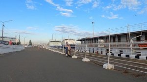 Колесный пароход Гоголь. Архангельск, Северная Двина