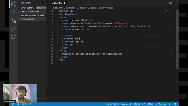 Day 1 | Introduction to JavaScript | JavaScript Programming Essentials Bootcamp (5 Days)