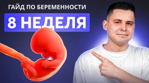 8 НЕДЕЛЯ БЕРЕМЕННОСТИ | Беременность по неделям с доктором Ченчак